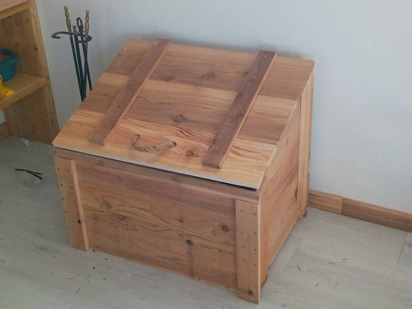 Rustic Firewood Crate