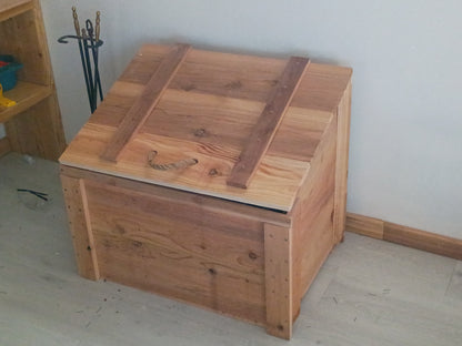 Rustic Firewood Crate