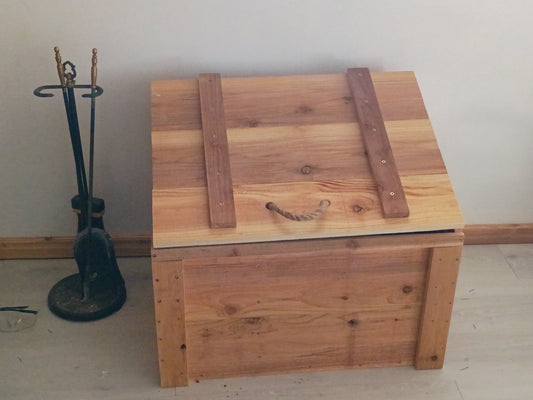 Rustic Firewood Storage