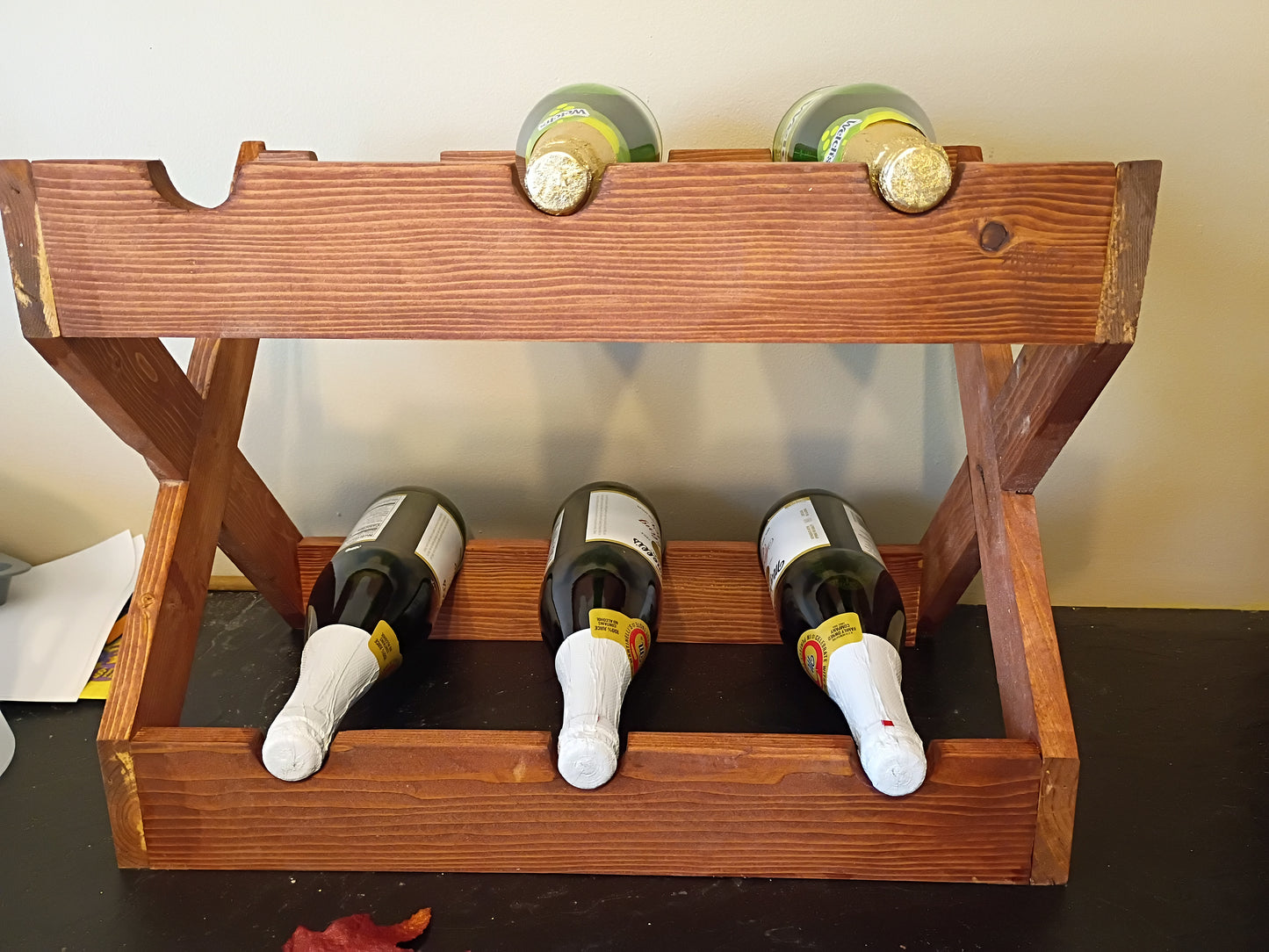 Rustic Wine Rack